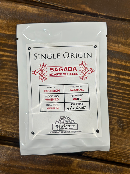 Coffee Bean Packets 20g